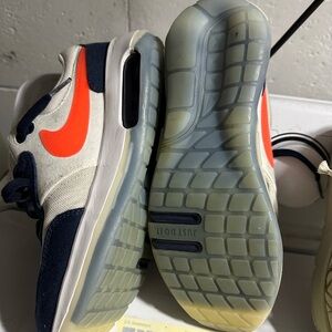 Nike White and Red Athletic Shoes